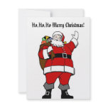Ho,Ho,Ho Merry Christmas!- Party Invitation