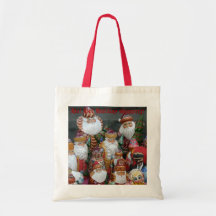 Ho! Ho! Holiday shopping tote Bag