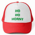 HO HO HORNY hats