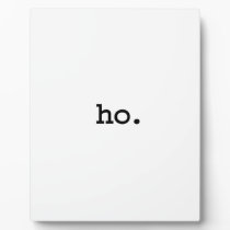 ho. plaques