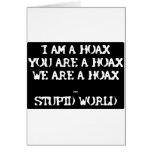** HOAX ** cards
