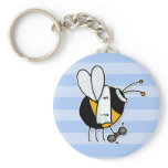 hobby - rather bee at the gym no txt keychains