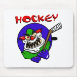 Hockey Clown Mouse Pads