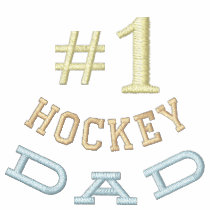 Hockey  Dad Embroidered Shirt