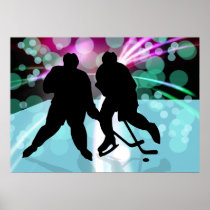 Hockey Duo Face Off