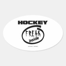 HOCKEY FREAK STICKER