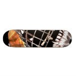 Hockey Gear Grunge Style Custom Skateboard
