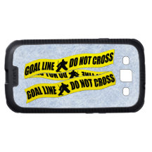 Hockey Goalie Line Do Not Cross Samsung Galaxy SIII Case
