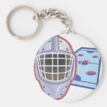 Hockey Helmets Key Chain