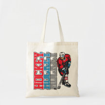 Hockey, Hockey, Hockey Tote Bag