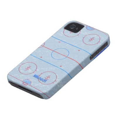 Hockey Ice Rink iPhone Case-Mate Case Iphone 4 Case-mate Case
