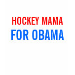 HOCKEY MAMA FOR OBAMA TEE SHIRTS