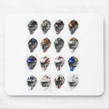 Hockey Masks Mousepad