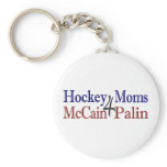 Hockey Moms 4 McCain Palin Keychains