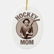 Hockey Mum Christmas Ornament