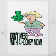 Hockey Mum Full Colour Flyer