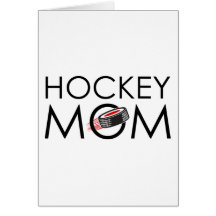 Hockey Mum Greeting Card