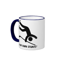 Hockey My Own Stunts Coffee Mugs