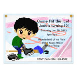 Hockey Party Custom Invite