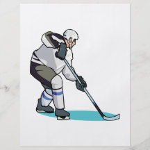 Hockey Player Flyer