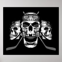 Hockey Players Print