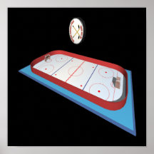 Hockey Rink Posters