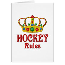 HOCKEY RULES CARD