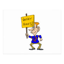 Hockey Rules Post Cards