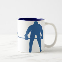 Hockey Silhouette Mugs