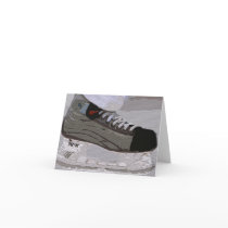 Hockey Skate Notecards
