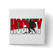 hockey text red pins