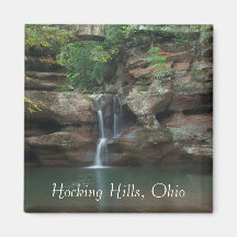 Hocking Hills, Ohio Refrigerator Magnet