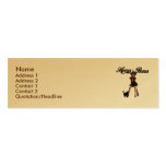Hocus Pocus Halloween Witch business cards