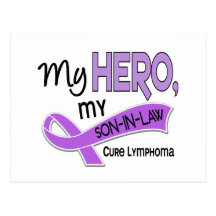 Hodgkin’s Lymphoma MY HERO MY SON-IN-LAW 42 Post Card
