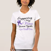 Hodgkin's Disease Supporting Niece Tshirts
