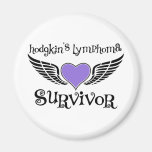 Hodgkin's Disease Survivor Magnets