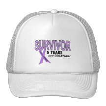 Hodgkins Lymphoma 5 Year Survivor Hat