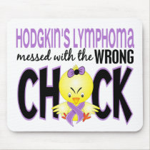 Hodgkins Lymphoma Messed With The Wrong Chick mousepads