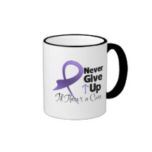 Hodgkins Lymphoma  Never Give Up Coffee Mugs