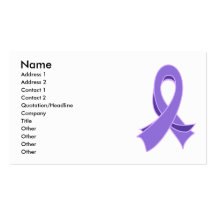 Hodgkin's Lymphoma Stylish Business Card