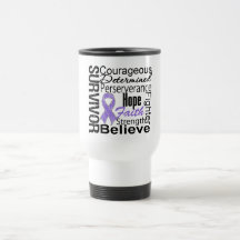 Hodgkins Lymphoma Survivor Collage Coffee Mugs