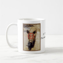 hog, hog, U.T. SouthwesternPorcine Control Spec... Mug