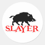 HOG SLAYER ROUND STICKER