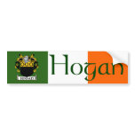 Hogan Coat of Arms Bumper Sticker bumper stickers