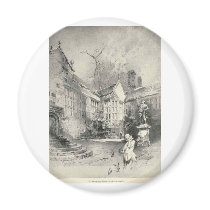 Hoghton Tower Refrigerator Magnet