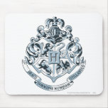 Hogwarts Crest Blue mousepads