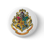 Hogwarts Crest Full Colour buttons