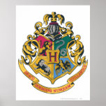 Hogwarts Crest Full Colour posters