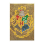 Hogwarts Crest Stretched Canvas Prints