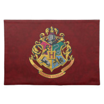 Hogwarts Four Houses Crest Place Mat